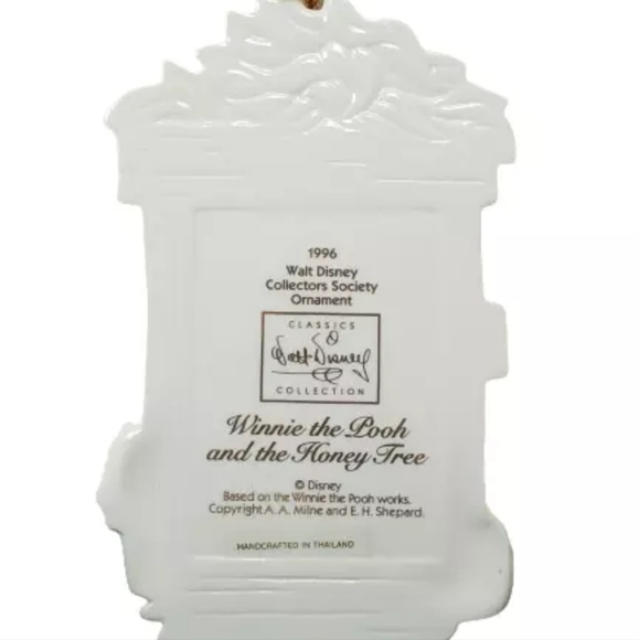 VINTAGE NIB DISNEY 1996 POOH ORNAMENT COLLECTORS EDITION - Picture 4 of 4